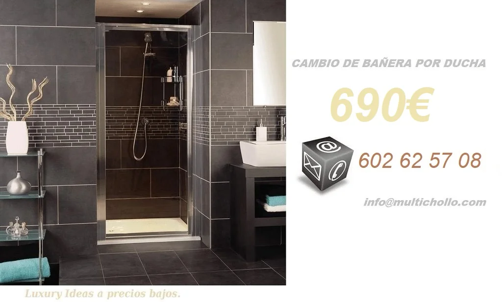 cambio bañera por ducha Madrid