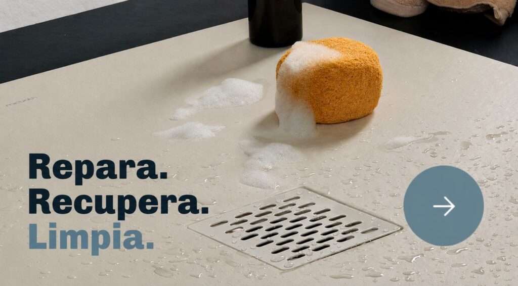 Reparar plato de ducha